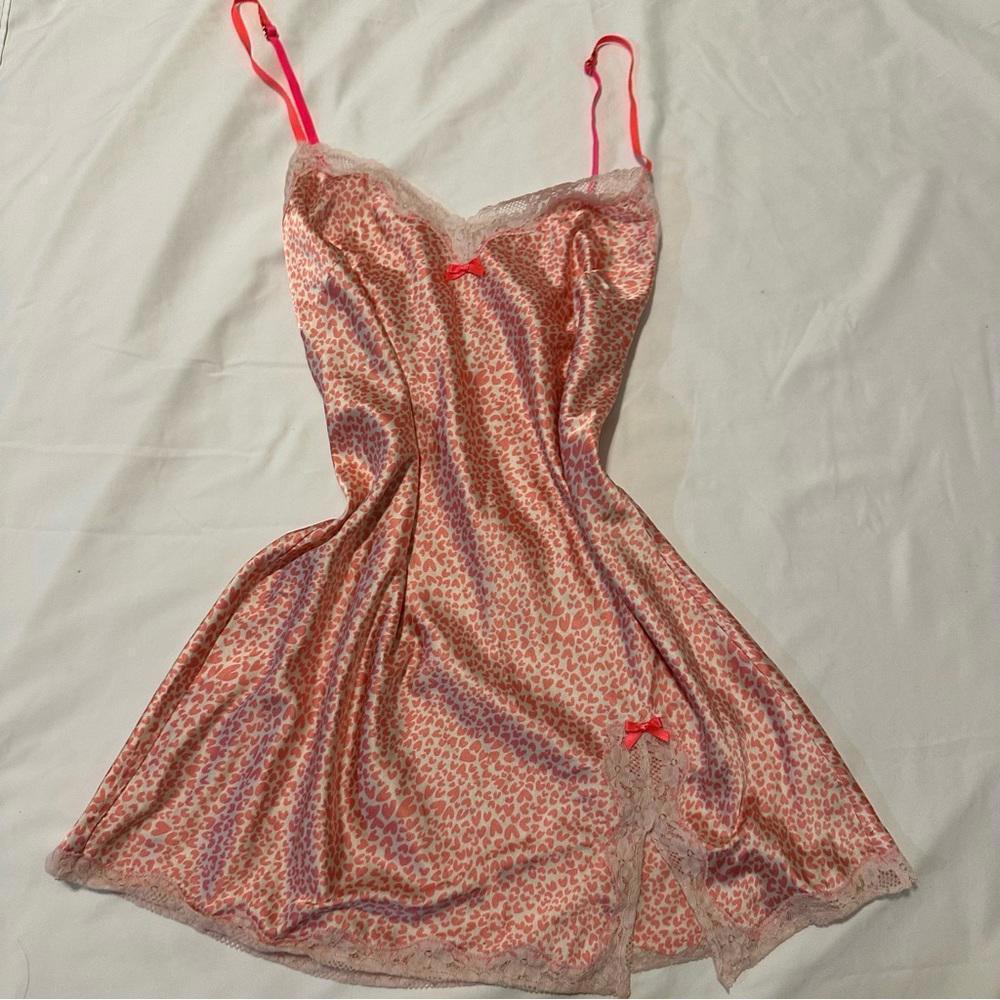 Victoria's Secret Slip dress Nightgown Cheetah Print